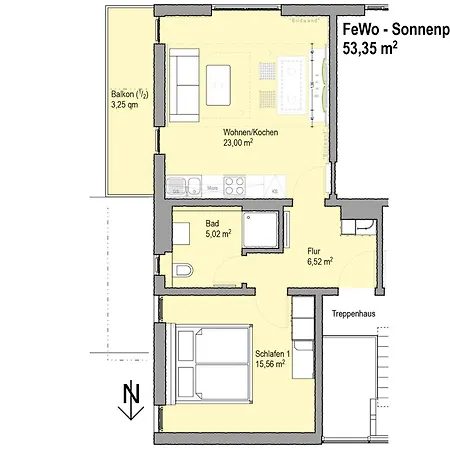Apartment Familienurlaub Haus Bergahorn