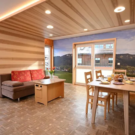 Apartment Familienurlaub Haus Bergahorn