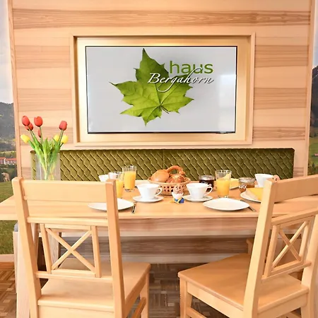 Apartment Familienurlaub Haus Bergahorn Bolsterlang